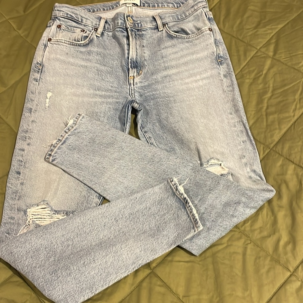 AGOLDE Sophe blue jeans. Size 28 - Picture 4 of 11